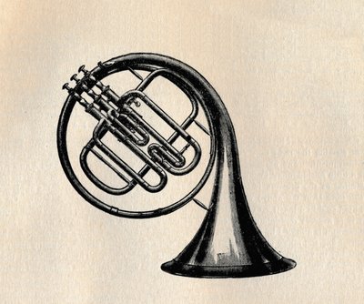 Ventilhorn, 1895 von Unbekannt
