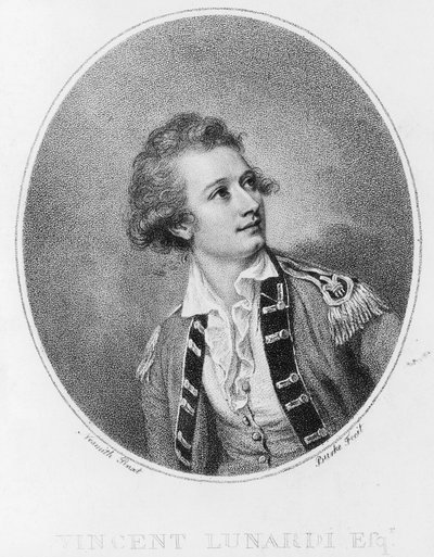 Vincenzo Lunardi, ca. 1770 von Unbekannt