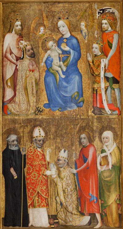 Votivtafel von Jan Očko von Vlašim von Unbekannt