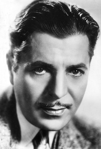 Warner Baxter 1889-1951, amerikanischer Schauspieler, um 1930er-1940er Jahre von Unbekannt