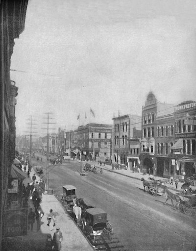Washington Avenue, Minneapolis, Minnesota, um 1897 von Unbekannt