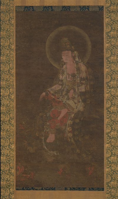 Wasser-Mond Avalokiteshvara, 14. Jahrhundert von Unbekannt