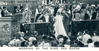 Hochzeit des Königs und der Königin, 1923 1937 von Unbekannt