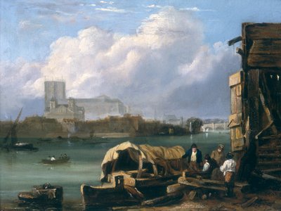 Westminster von Lambeth, nach 1827 von Unbekannt