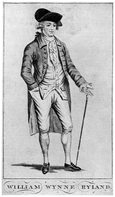 William Wynne Ryland 1732-1783, englischer Kupferstecher, 1910 von Unbekannt