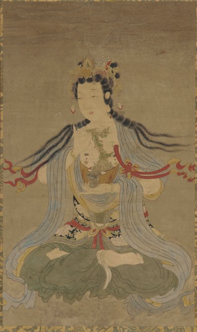 Weidenzweig-Guanyin, Ming-Dynastie von Unbekannt