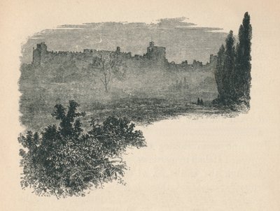 Windsor Castle vom Home Park, 1895 von Unbekannt