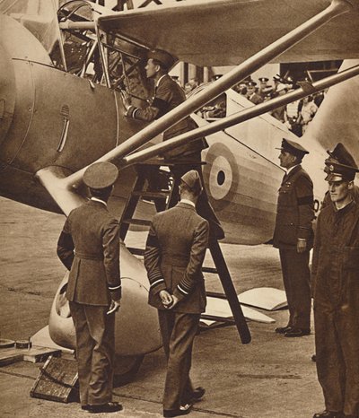 Mit der Royal Air Force, 1937 von Unbekannt