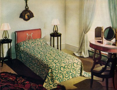 Gewebte Baumwollbettdecke von Vantona Textiles Ltd. von Unbekannt