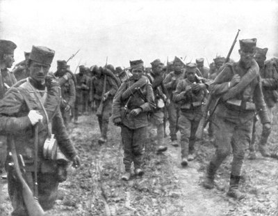 Junge serbische Rekruten, 1914 von Unbekannt