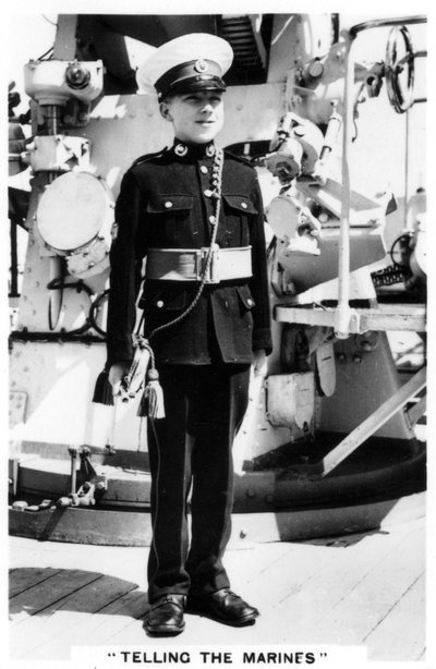Junger Trompeter der Royal Marines, 1937 von Unbekannt