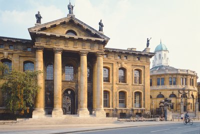 Clarendon Building, Oxford, erbaut 1713 von Unbekannt Unbekannt