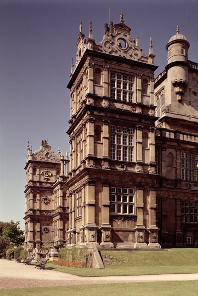 Außenansicht, Wollaton Hall, Nottingham von Unbekannt Unbekannt