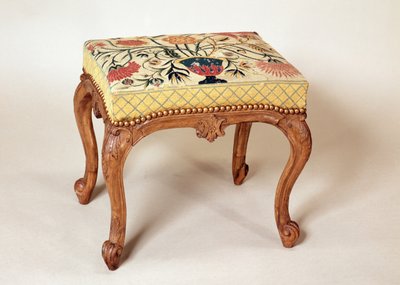 Louis XV Hocker im provinziellen Stil von Unbekannt Unbekannt