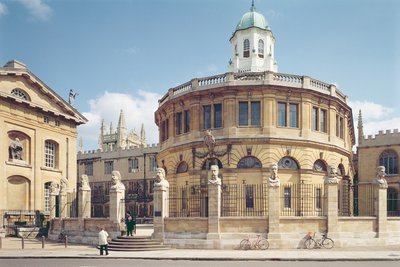 Sheldonian Theatre, Oxford, erbaut 1662-63 von Unbekannt Unbekannt