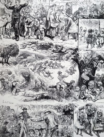 Ein Tag auf dem Land von Unbekannter Künstler