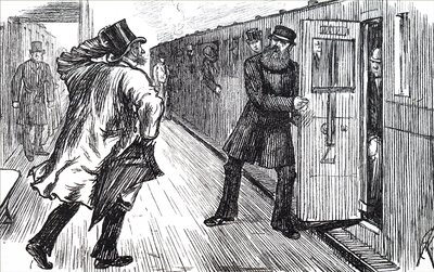 Ein Zugbegleiter von Unbekannt