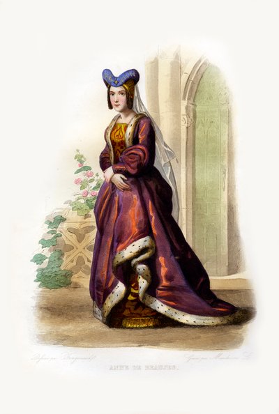 Anne de Beaujeu von Unbekannter Künstler