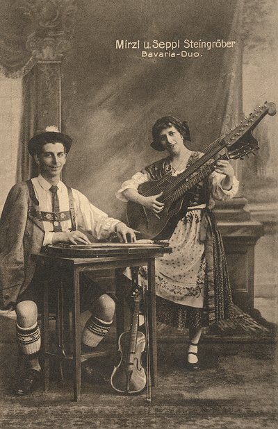 Bavaria-Duo, Deutschland, um 1910 (Postkarte) von Unbekannter Künstler