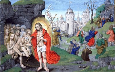Christus in der Unterwelt von Unbekannter Künstler