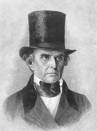 Daniel Webster, amerikanischer Politiker (s/w Foto) von Unbekannt