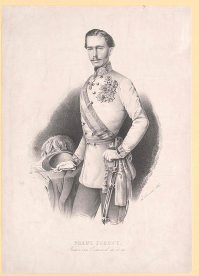 Kaiser von Österreich Franz Joseph I. von Unbekannter Künstler