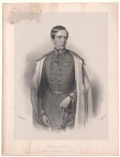 Kaiser von Österreich Franz Joseph I. von Unbekannter Künstler