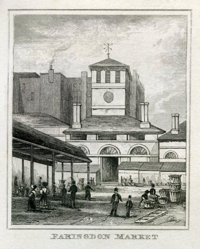 Farringdon Markt von Unbekannt