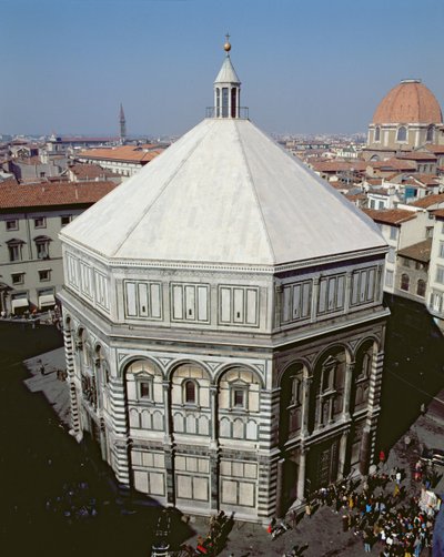 Florentiner Baptisterium Außenansicht von Unbekannt