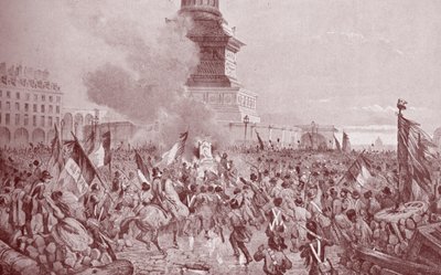 Französische Revolution von 1848 von Nicolas d