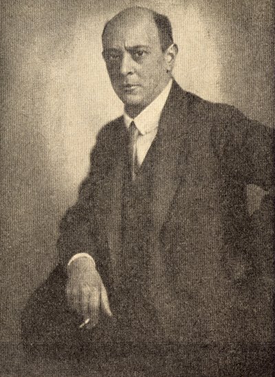 Arnold Schönberg (1874-1951) von Unbekannter Künstler