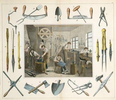 Handwerkzeuge Der Instrumentenmacher von Unbekannt