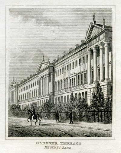 Hanover Terrace von Unbekannt
