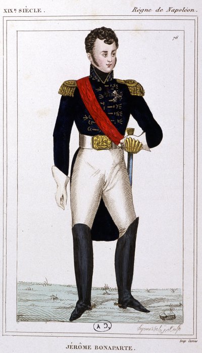 Jerome Bonaparte von Unbekannter Künstler