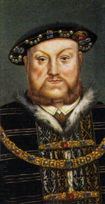Porträt von König Heinrich VIII von Unbekannter Künstler