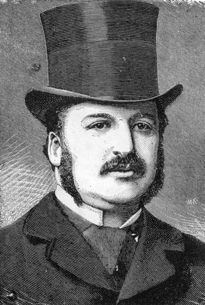 Leopold de Rothschild (Lithografie) von Leopold Blonder