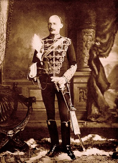 Generalleutnant Baden Powell, Porträt um 1900 von Unbekannter Künstler