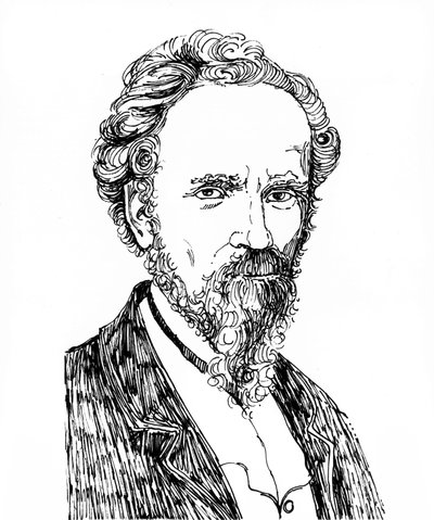 Linus Yale, amerikanischer Schlosser von Unbekannt