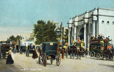 London - Marble Arch, Hyde Park von Unbekannter Künstler