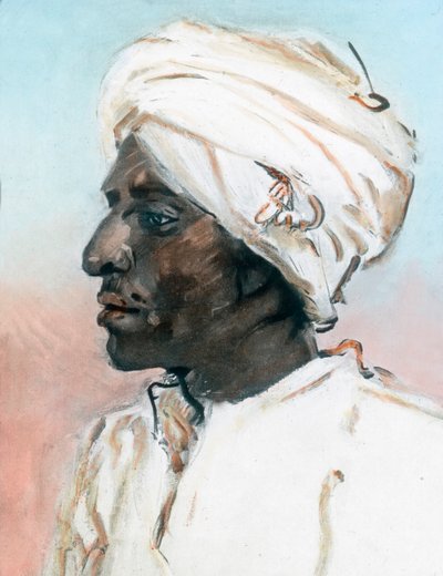 Afrikanischer Kopf von Unbekannter Künstler
