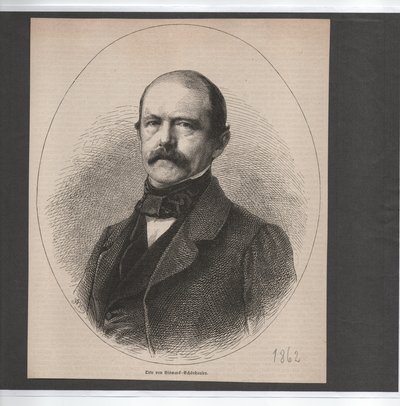 Otto von Bismarck-Schönhausen von Unbekannter Künstler