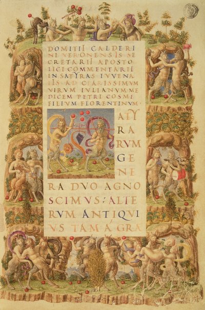 Pan und die Satyrn von Unbekannt