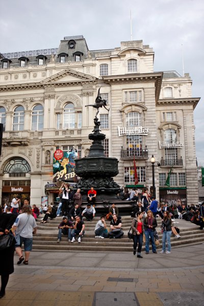 Piccadilly Circus, London (Foto) von Unbekannt