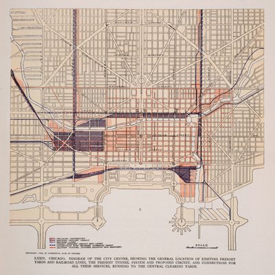 Tafel LXXIV aus dem Plan von Chicago von Unbekannt