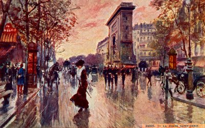 Porte Saint-Denis von Unbekannter Künstler
