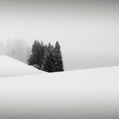 Snowytales Oasis, Bayern, Deutschland von Leopold Blonder