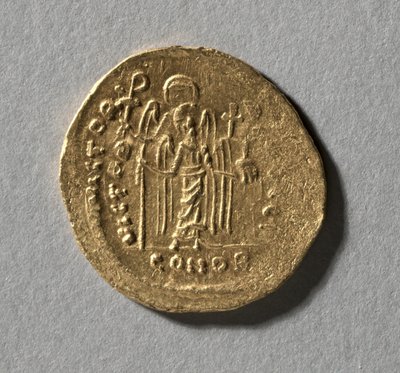Solidus von Maurikios Tiberios, 583-602 von Unbekannt