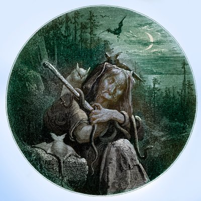 Der Sturm - Shakespeare von Doré von Unbekannter Künstler