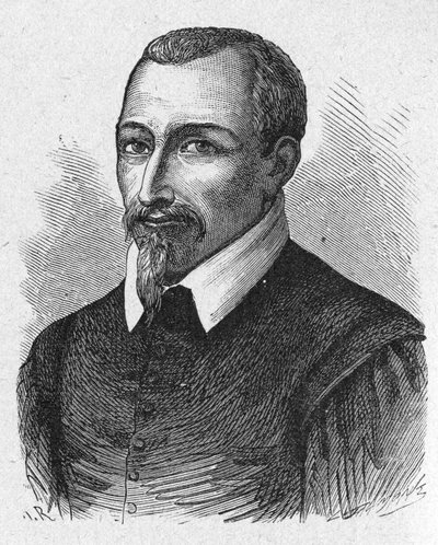 Der Chemiker Olivier de Serres, ca. 1880 (Gravur) von Unbekannter Künstler
