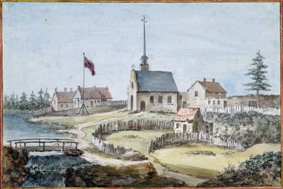 Ansicht von La Lorette, Kanada von Unbekannter Künstler